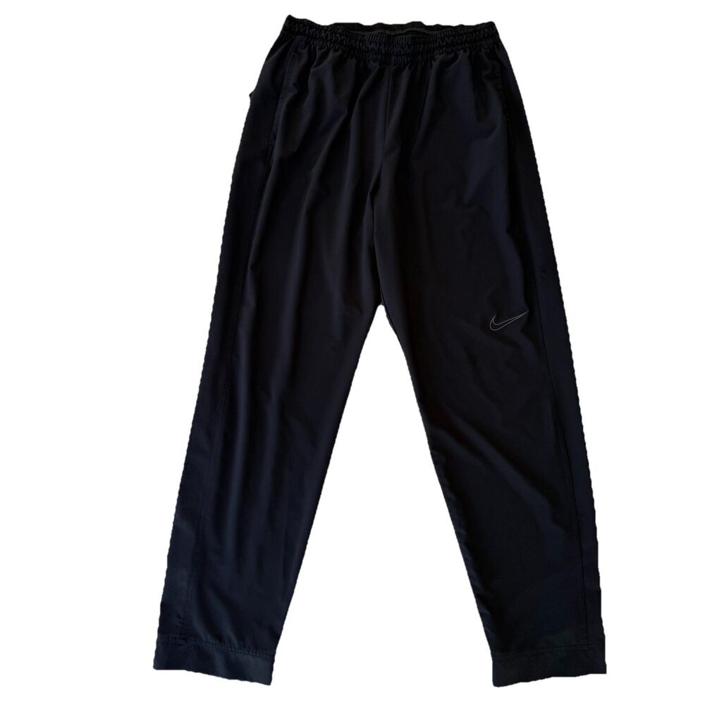 Nike Woven Joggers Mens XXL Black Basketball Gym Workout Lightweight